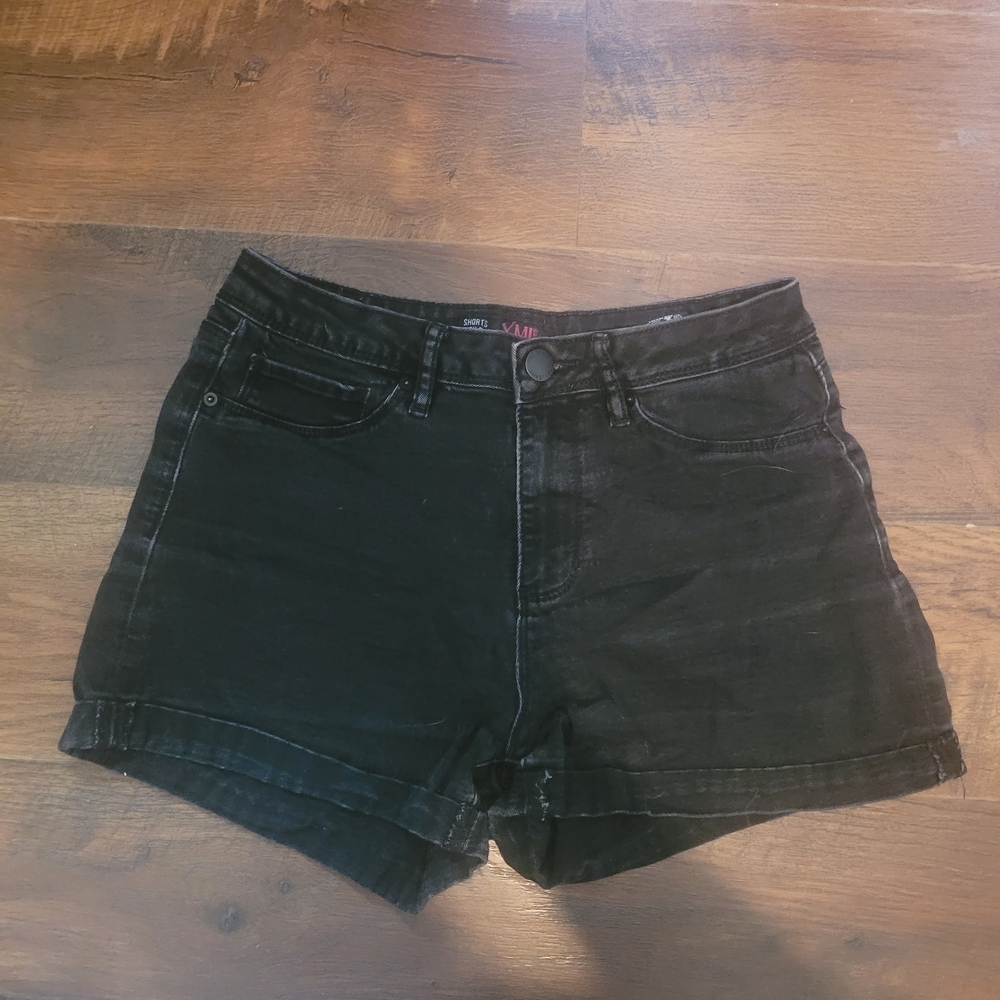 YMI Black Jean Shorts for Women
